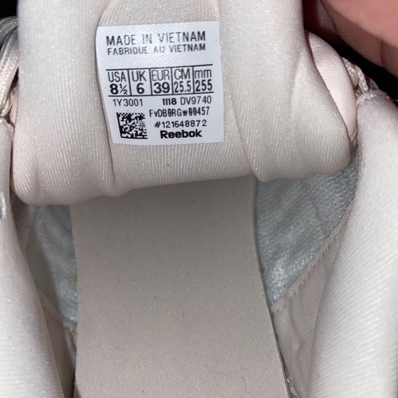 Reebok size 8.5 rivyx ripple pale pink women’s - Picture 7 of 7